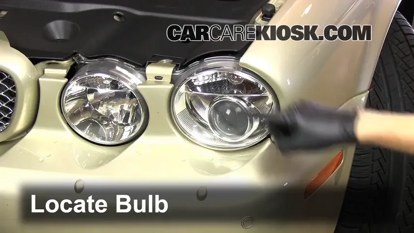 2008 Jaguar XJ8 L 4.2L V8 Lights Turn Signal - Front (replace bulb)